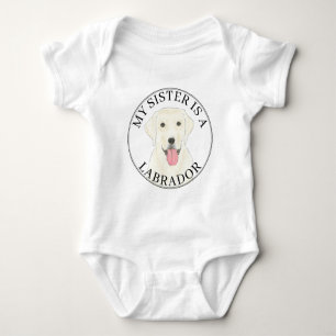 Body Chien blanc du Labrador Big Sister