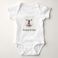 Chien Bouledogue Anglais Blanc Personnalisé