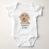 Chien Dachshund Rouge Anglais Personnalisé