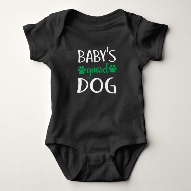 BODY CHIEN DE GARDE DE BÉBÉ (Devant)
