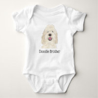 Chien Doodle Doré Crème Blanc Personnalisé