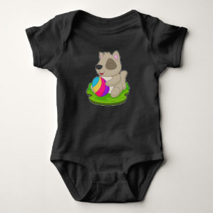 Body Chien Pâques œuf de Pâques
