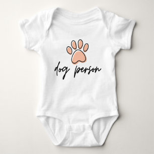 Body Chien Personne mignonne Paw Baby Bodysuit