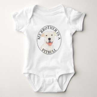 Body Chien Pitbull Blanc