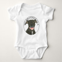 Chien Pitbull noir