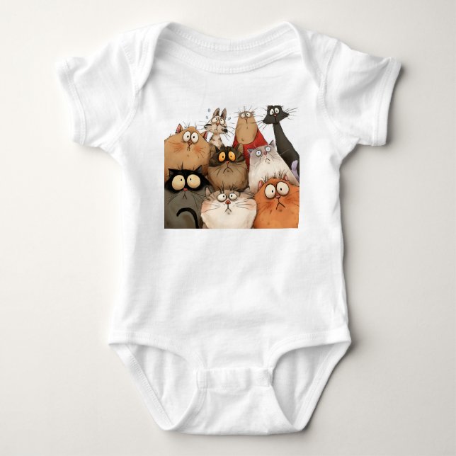 Body Chiens et chats idiots (Devant)