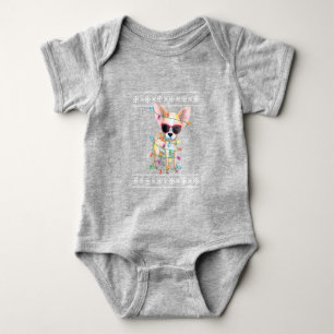 Body Chihuahua Chien Maman Femmes Chandail moche de Noë