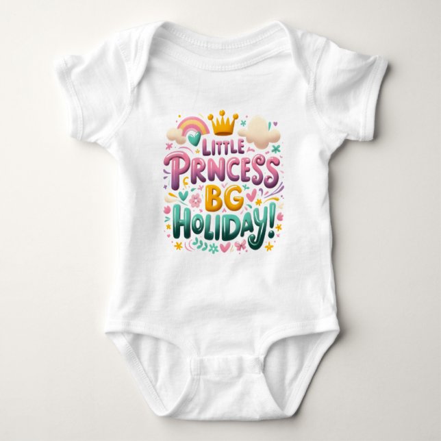 Body Children's bodysuit with a funny inscription (Devant)
