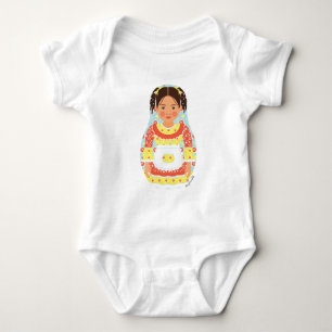 Body Chilienne Matryoshka Baby Bodysuit