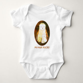 Body Chouettes mignonnes pour bébé et maman