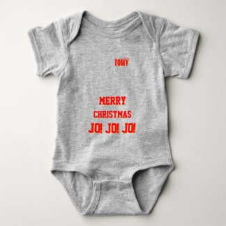 Body Christmas personalized Baby Jersey Bodysuit color