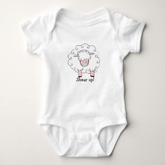 Body Cisaillement ! Pièce en t de bébé (Devant)