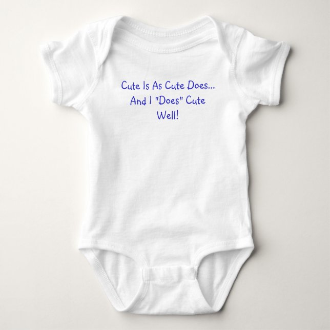 Body Citation Cute Is As Cute Does (Devant)