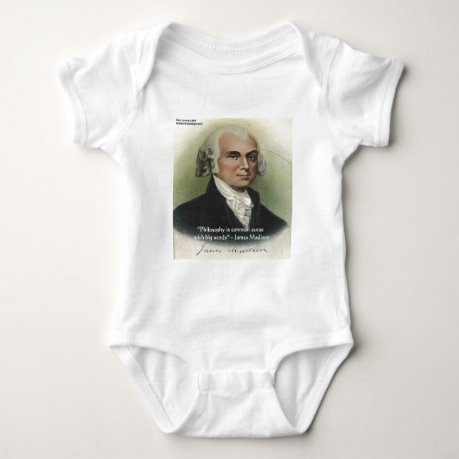 Body Citation de James Madison "Philosophie/Sens Commun (Devant)