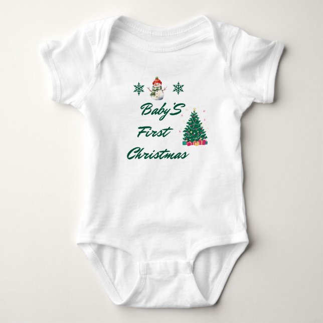 Body Citation de Noël de la petite fille (Devant)