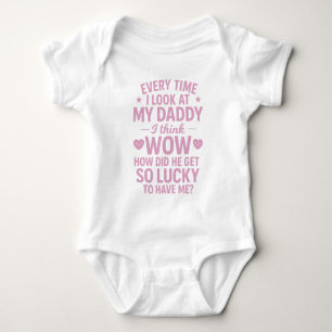 Body Citation Papa Mignon Chanceux de M'avoir