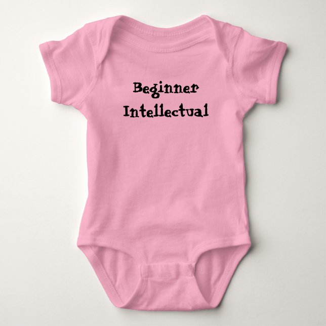 Body Citation pour Intellectuel Débutant (Devant)