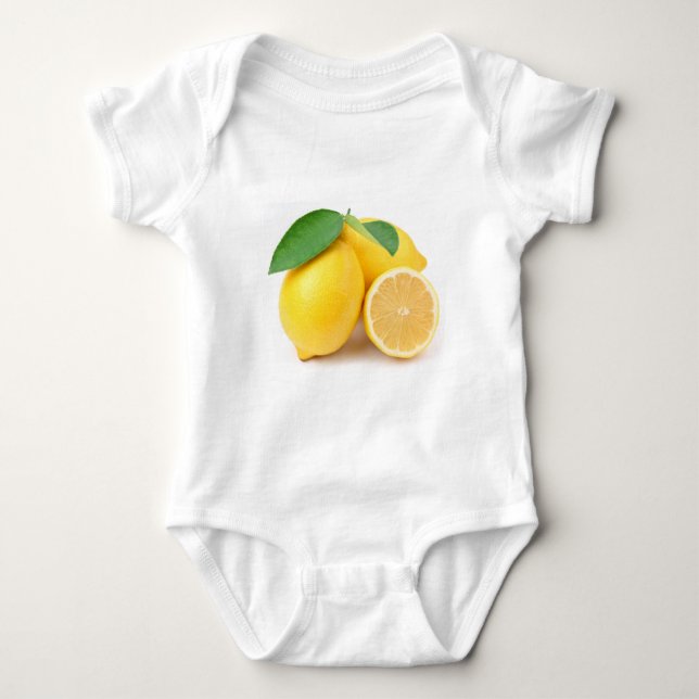 Body Citrons jaunes clairs et frais (Devant)