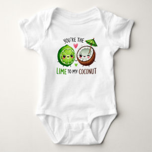 Body Citrons mignons Kawaii et noix de coco