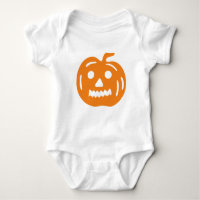 Citrouille d'Halloween Jack-O-Lantern orange