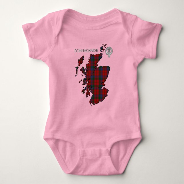 Body Clan Donnachaidh (Robertson) Crest & Tartan (Devant)