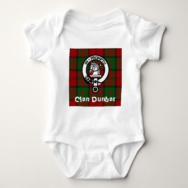 Body Clan Dunbar Tartan & Crest Badge (Devant)