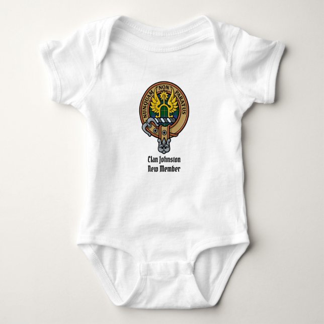 Body Clan Johnston Crest Bodysuit pour bébé (Devant)