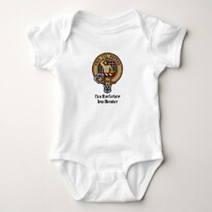 Body Clan MacFarlane Crest sur Tartan de chasse moderne