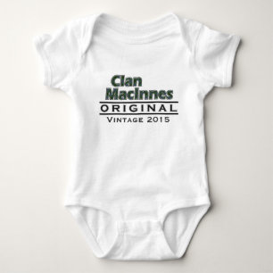 Body Clan MacInnes Personnaliser Vintage Votre annivers