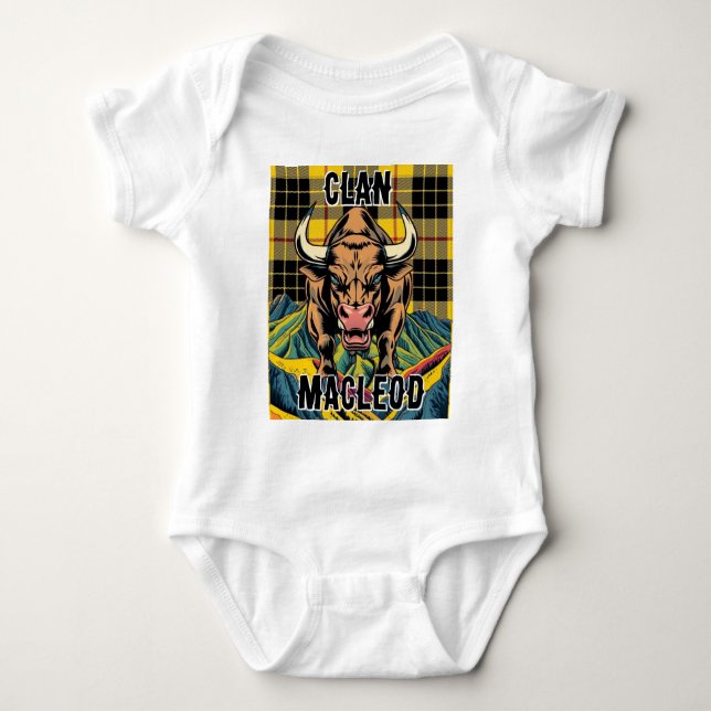 Body Clan MacLeod Tartan Design (Devant)