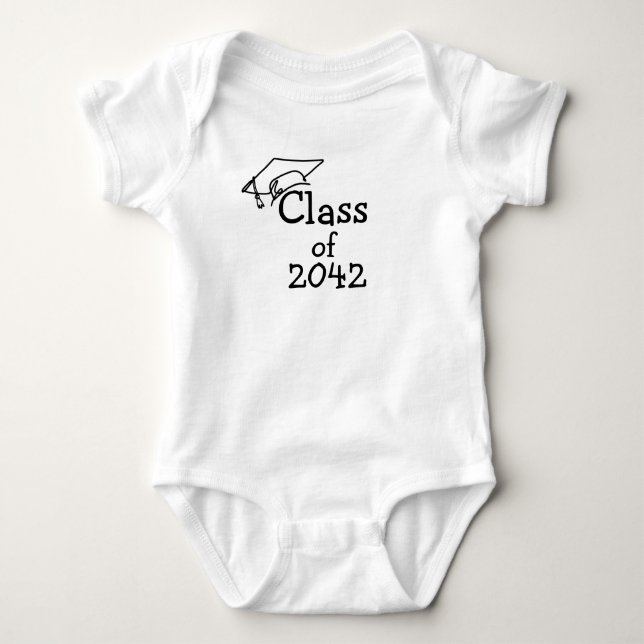 Body Classe de Bodysuit bébé 2042 sur mesure Année 2042 (Devant)