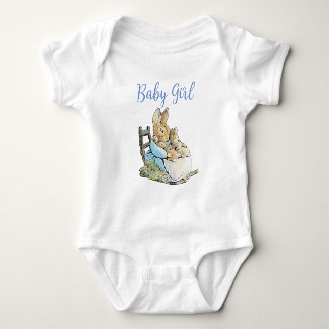 Body Classic Peter the Rabbit Twins Nom personnalisé (Devant)