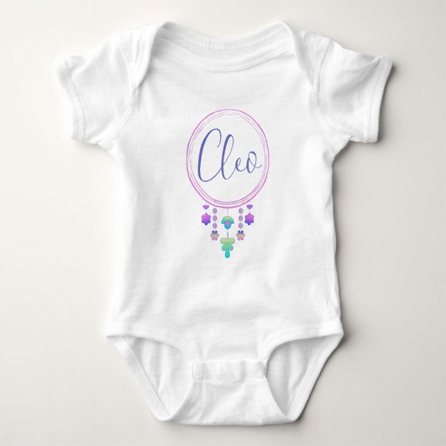 Body Cleo Nom Reveal Girl Whimsical mignon Hippy Boho (Devant)