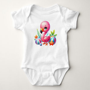 Body Clipart de dessin Flamant rose aquarelle