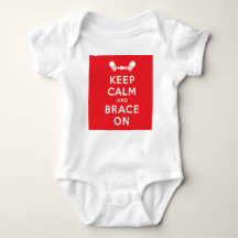 Clubfoot conscience bébé bodysuit baby shower cade