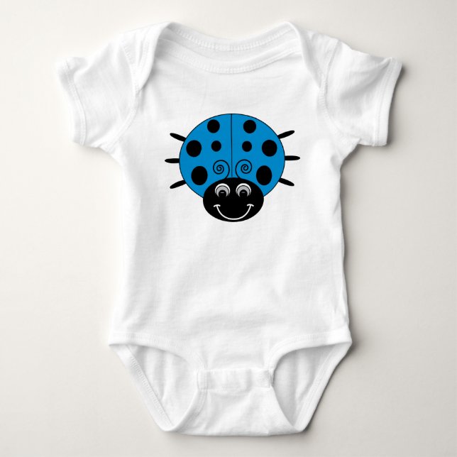 Body Coccinelle bleue (Devant)
