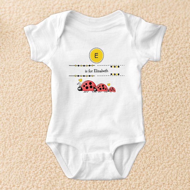 Body Coccinelles ajoutez nom noir et jaune (Créateur téléchargé)