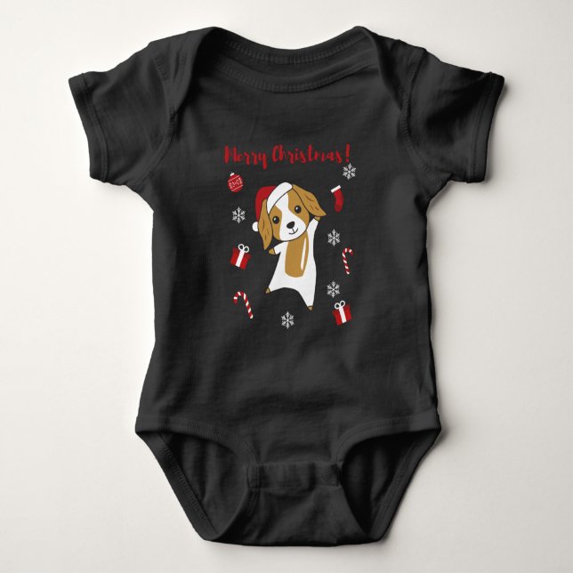 Body Cocker Espagnol Chien de Noël Animaux d'hiver Chie (Devant)