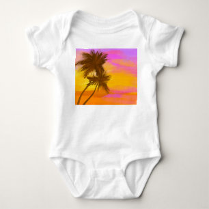 Body Cocotier, thème tropical d'été.