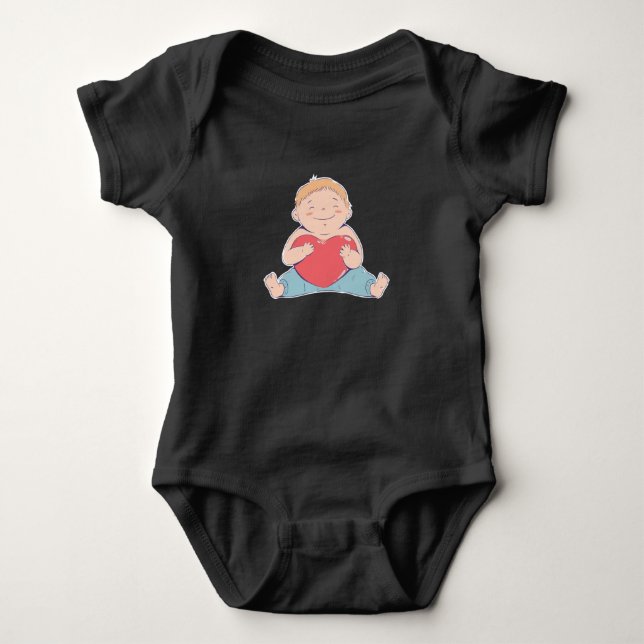 Body Coeur bébé (Devant)