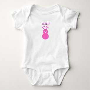 Body Coeur de coeur du lapin de Pâques