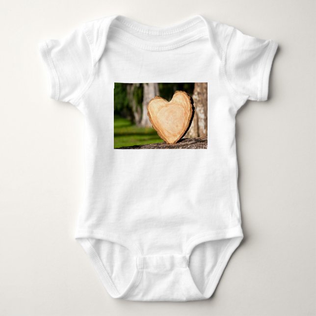 Body coeur en bois (Devant)