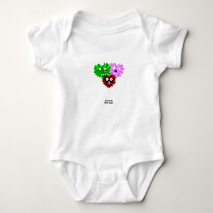 Body Coeur Fuzzies Baby Jersey Bodysuit