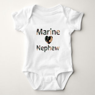 Body Coeur marin Camo de neveu