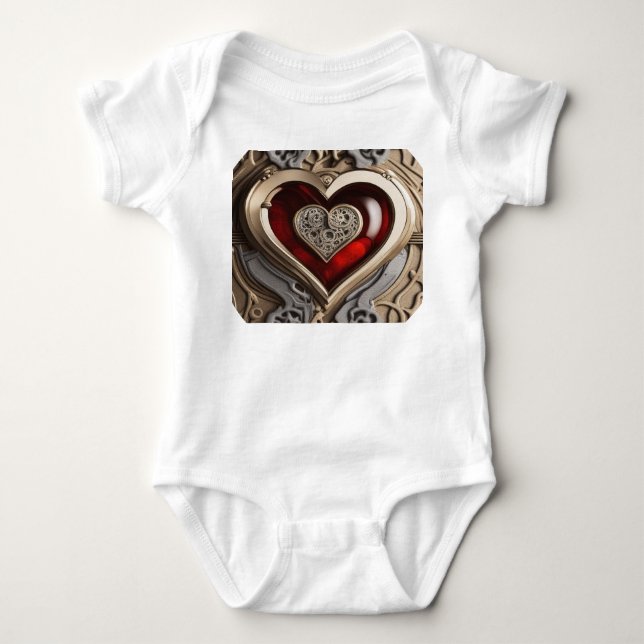 Body Coeur Steampunk - Amour mécanique complexe (Devant)