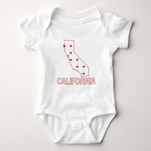 Body Coeurs de la Californie (Devant)