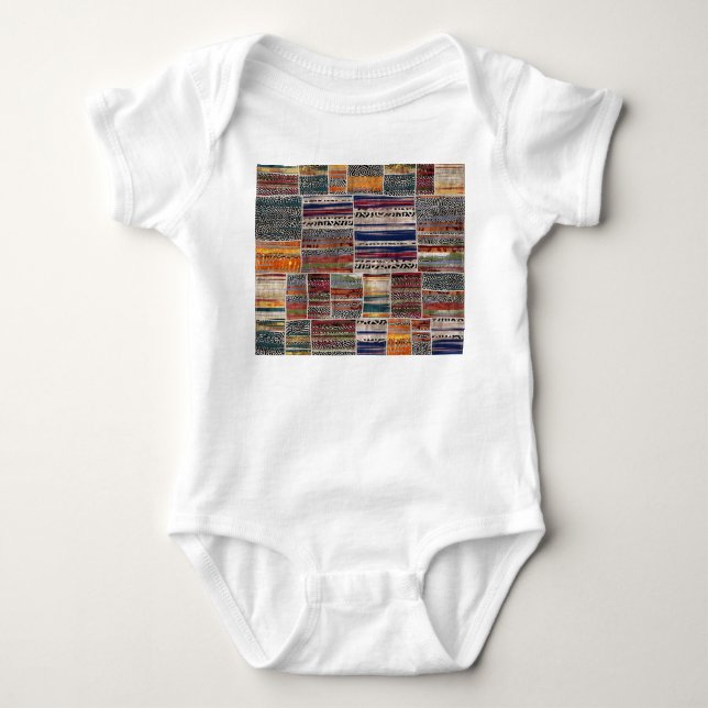 Body Collage de patchwork : motif de courtepointe mixte (Devant)