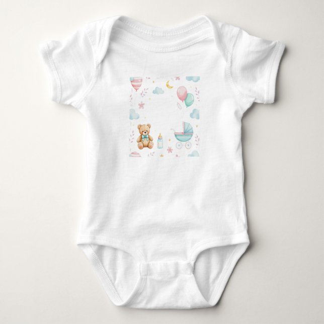 Body Collection de Baby showers de charme | Bonnes invi (Devant)