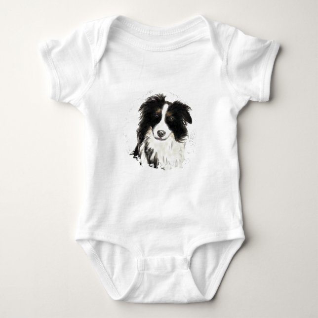 Body Collie de bordure personnalisée - Collection de ch (Devant)