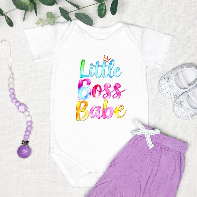 Body Coloré "Little Boss Babe"  (Créateur téléchargé)